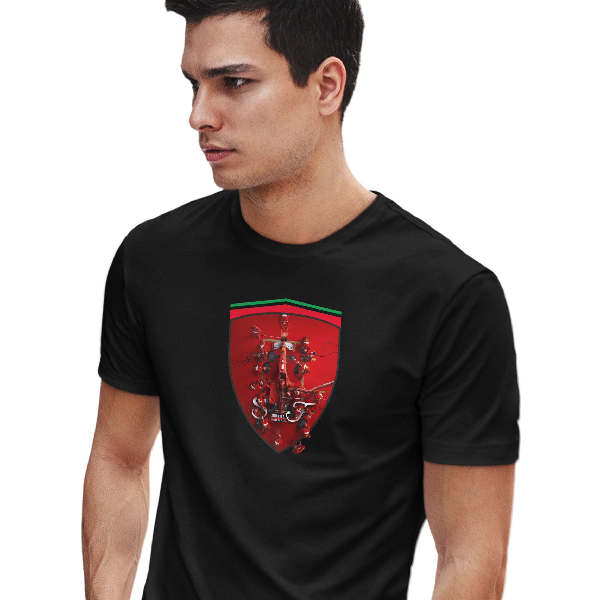 SCUDERIA FERRARI | Erkek Kısa Kollu Tişört