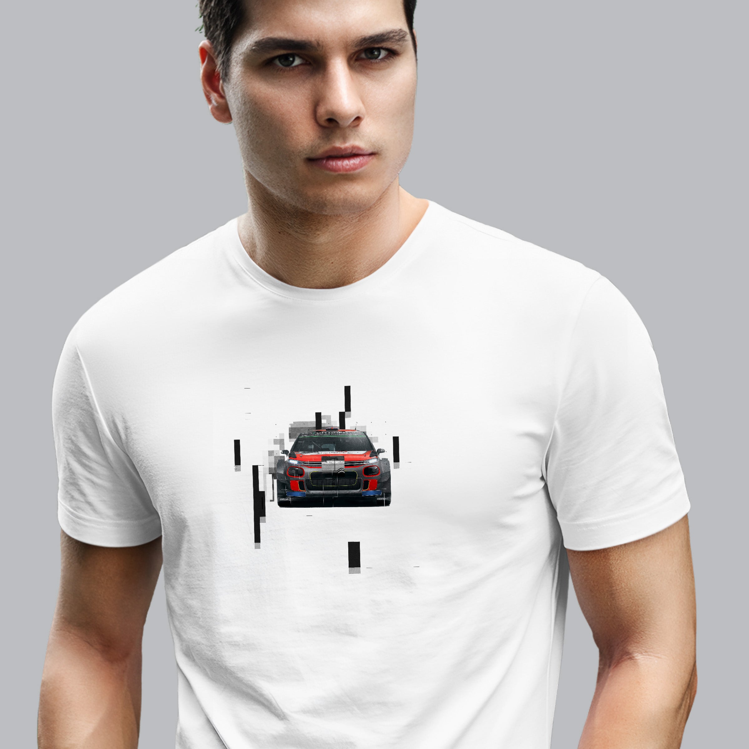 Citroen Rally Pixel | Erkek Kısa Kollu Tişört