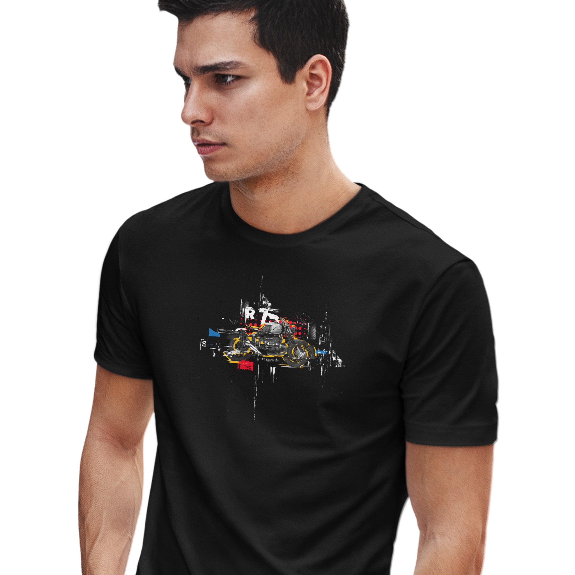 BMW R75 Grunge | Erkek Kısa Kollu Tişört