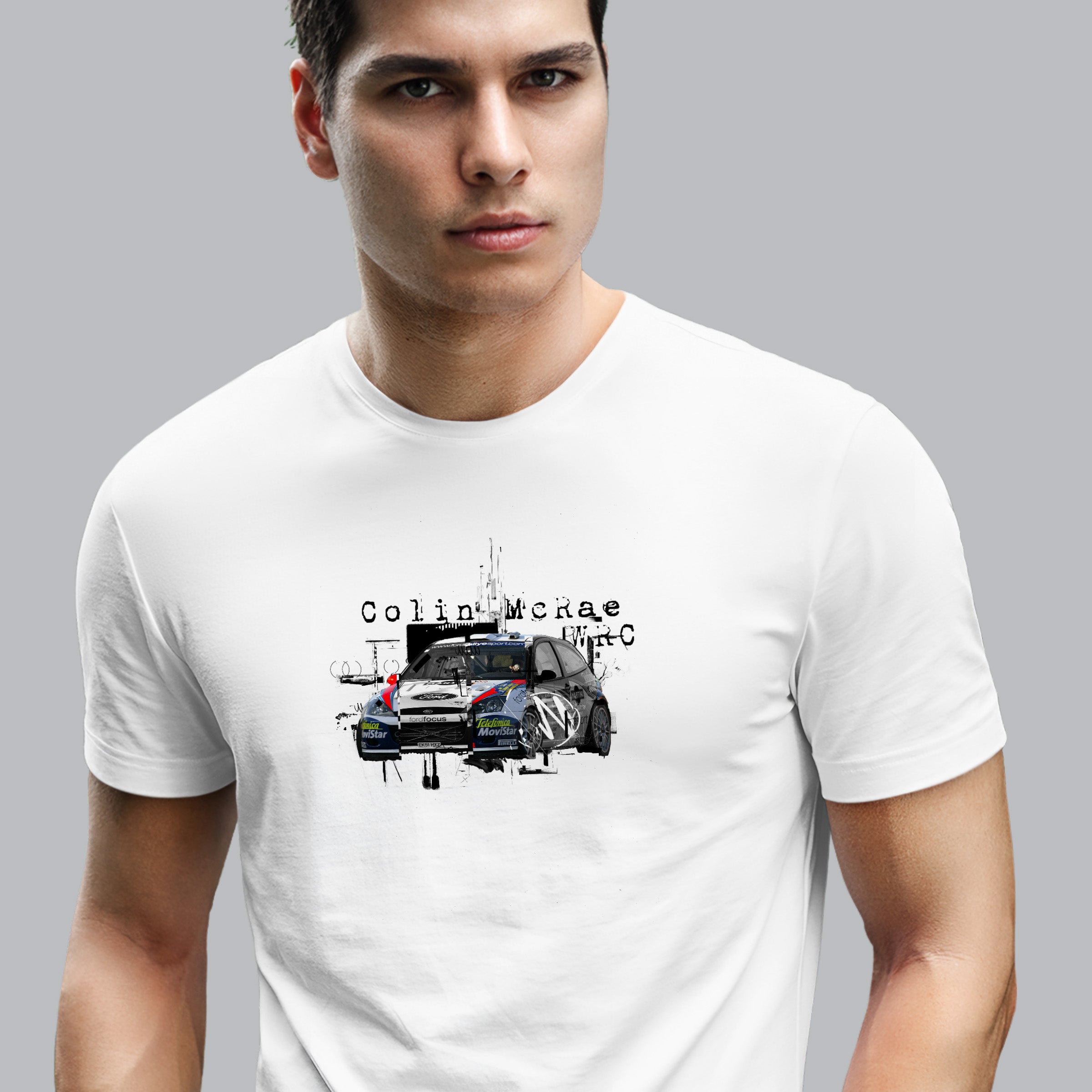 Focus Colin McRae | Erkek Kısa Kollu Tişört