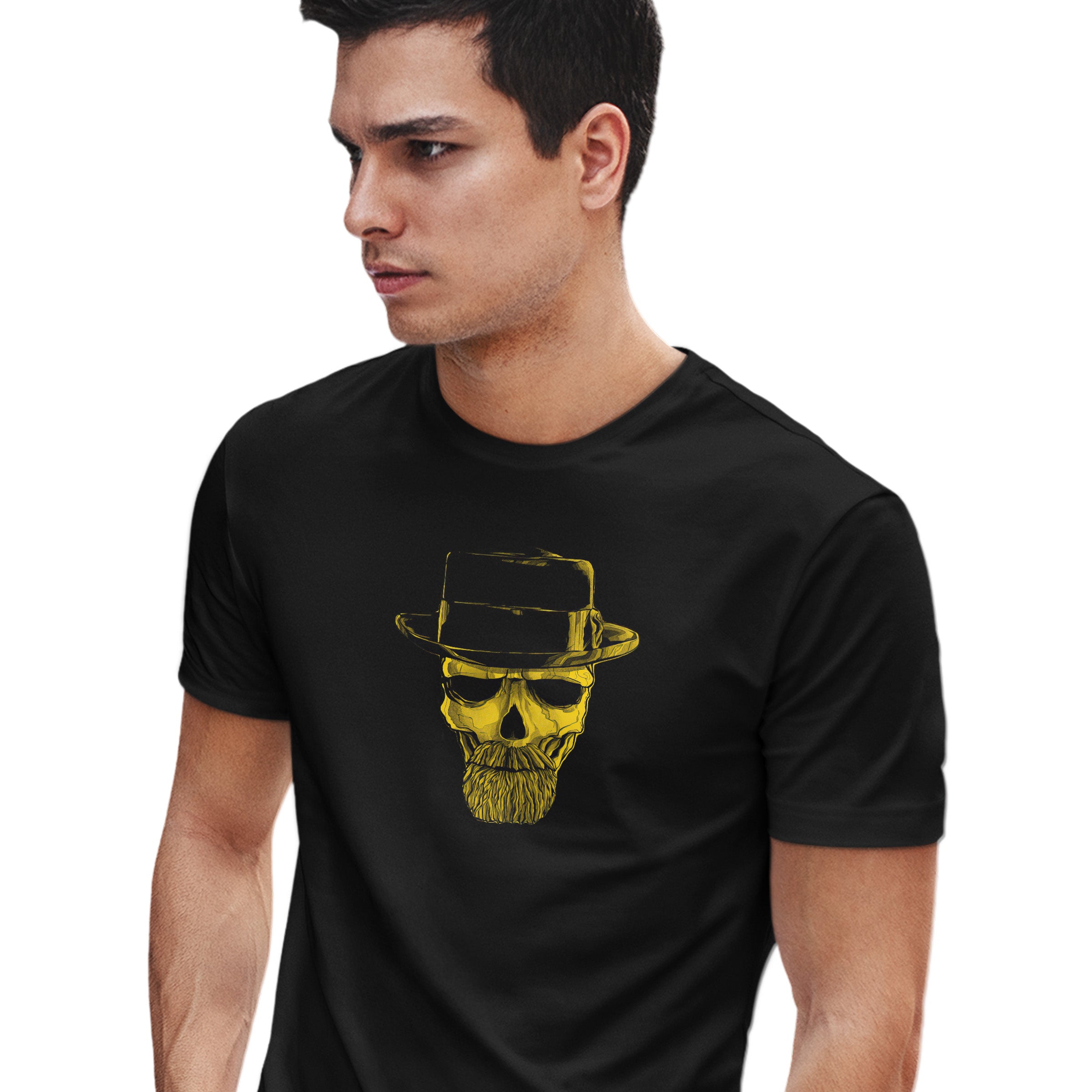 BREAKING BAD - HEISENBERG SKULL | Erkek Kısa Kollu Tişört