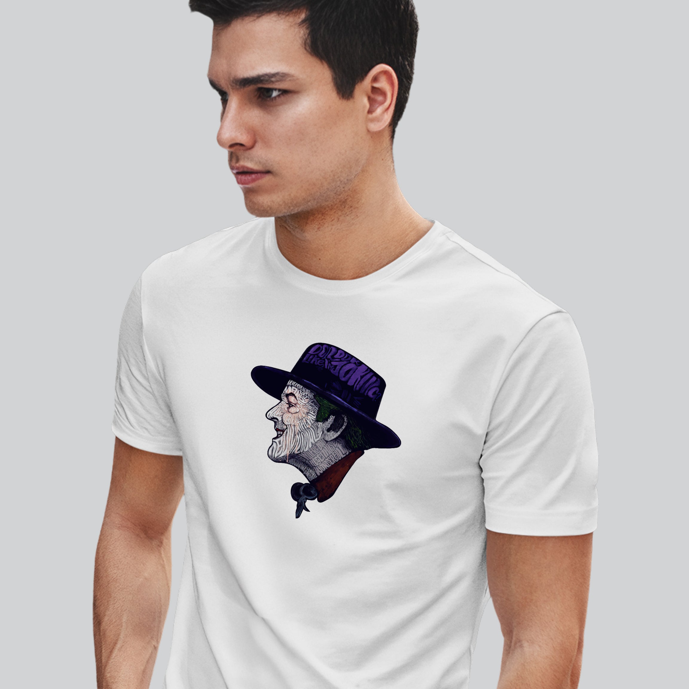 JOKER - JACK NICHOLSON | Erkek Kısa Kollu Tişört