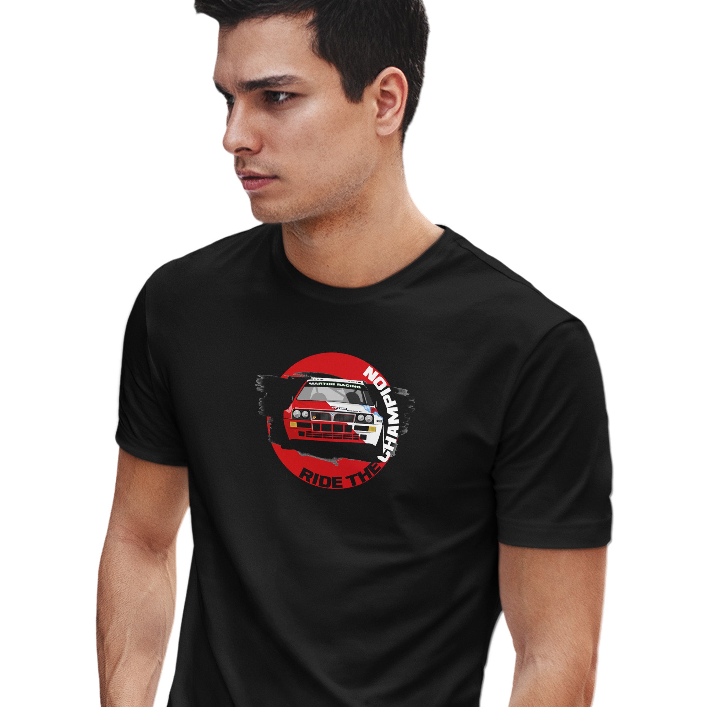 LANCIA DELTA RIDE THE CHAMPION | Erkek Kısa Kollu Tişört