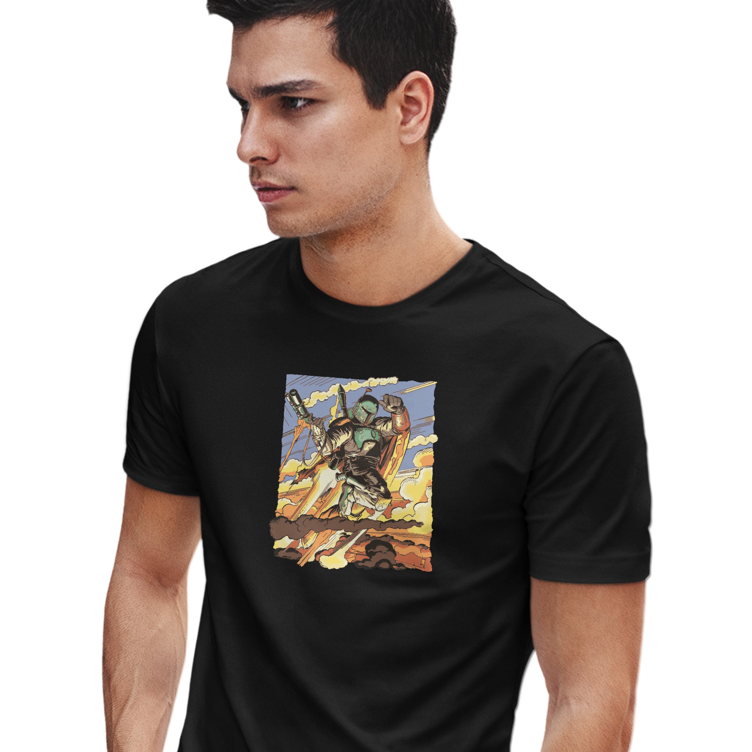 BOBA FETT JET PACK | Erkek Kısa Kollu Tişört