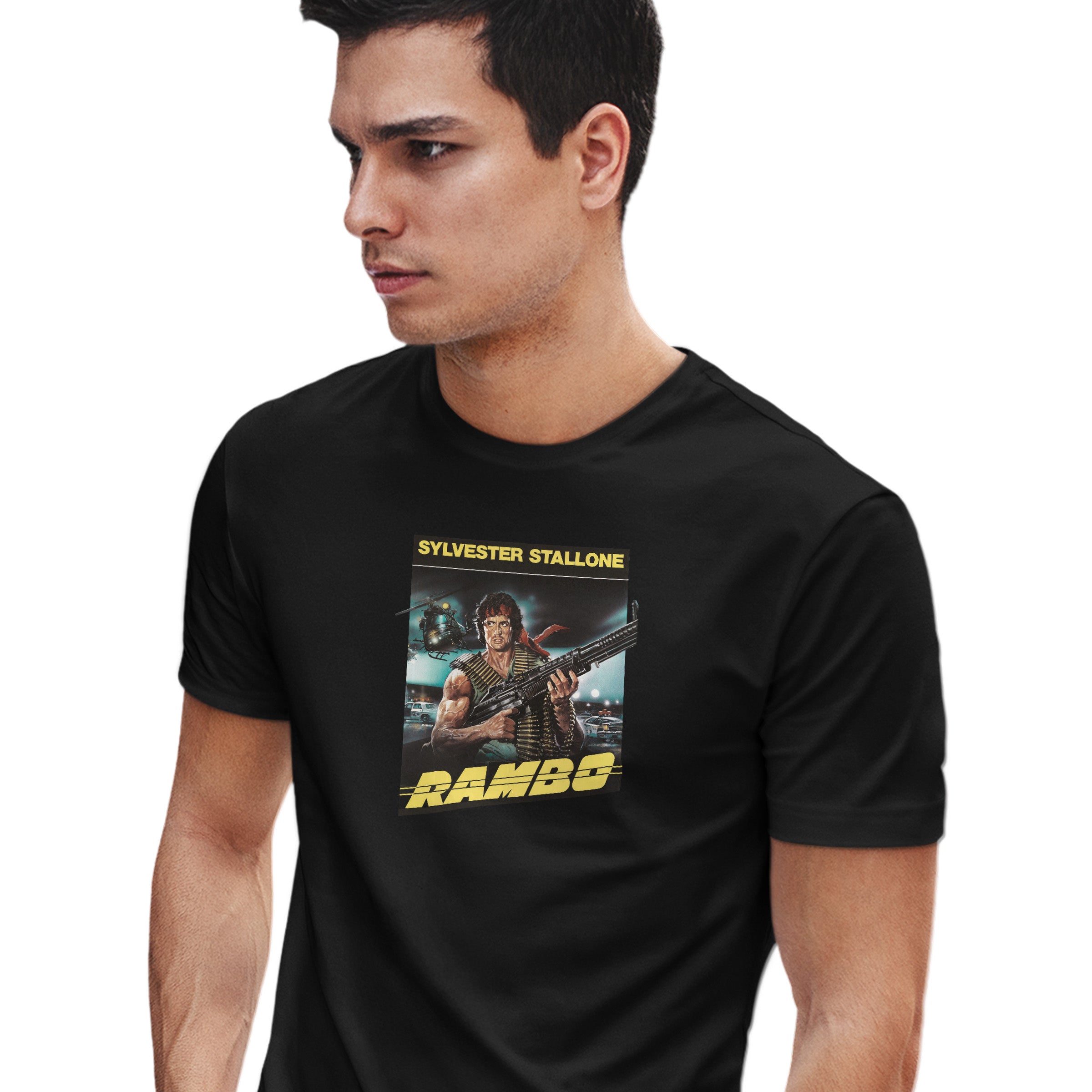 RAMBO POSTER | Erkek Kısa Kollu Tişört