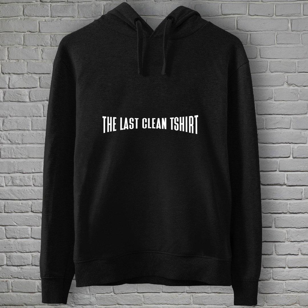 THE LAST CLEAN SWEATSHIRT KAPÜŞONLU - Bilmemenayip